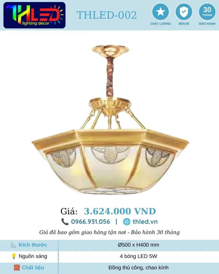 Đèn thả THLED-002