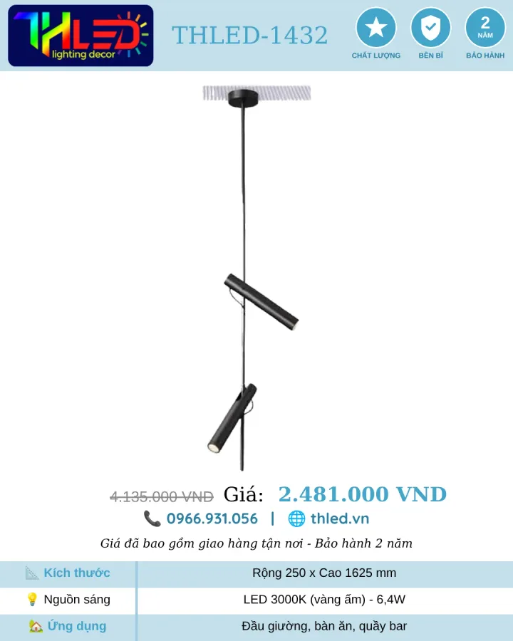 Đèn thả THLED-1432