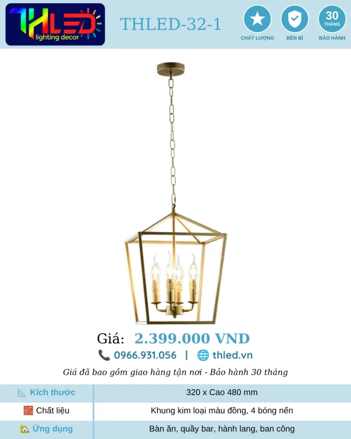 Đèn thả THLED-32-1