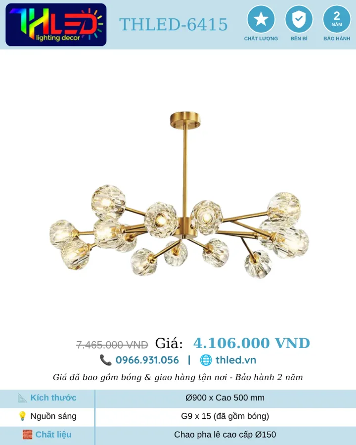 Đèn thả THLED-6415