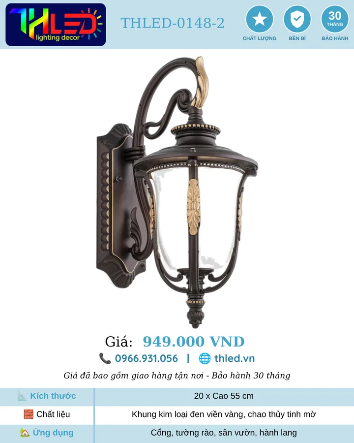 Đèn vách THLED-0148-2