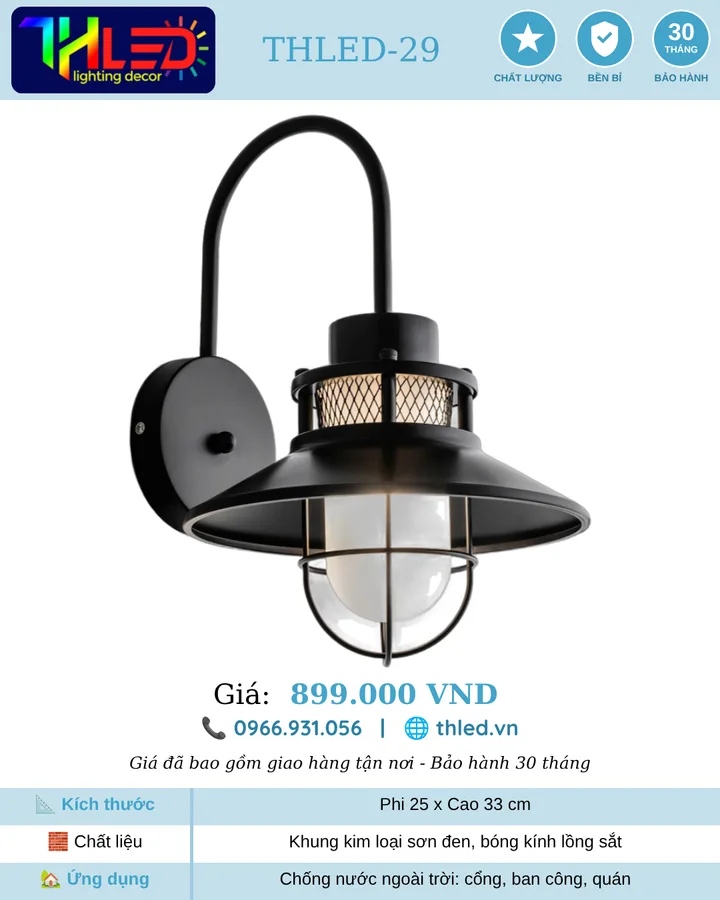 Đèn vách THLED-29