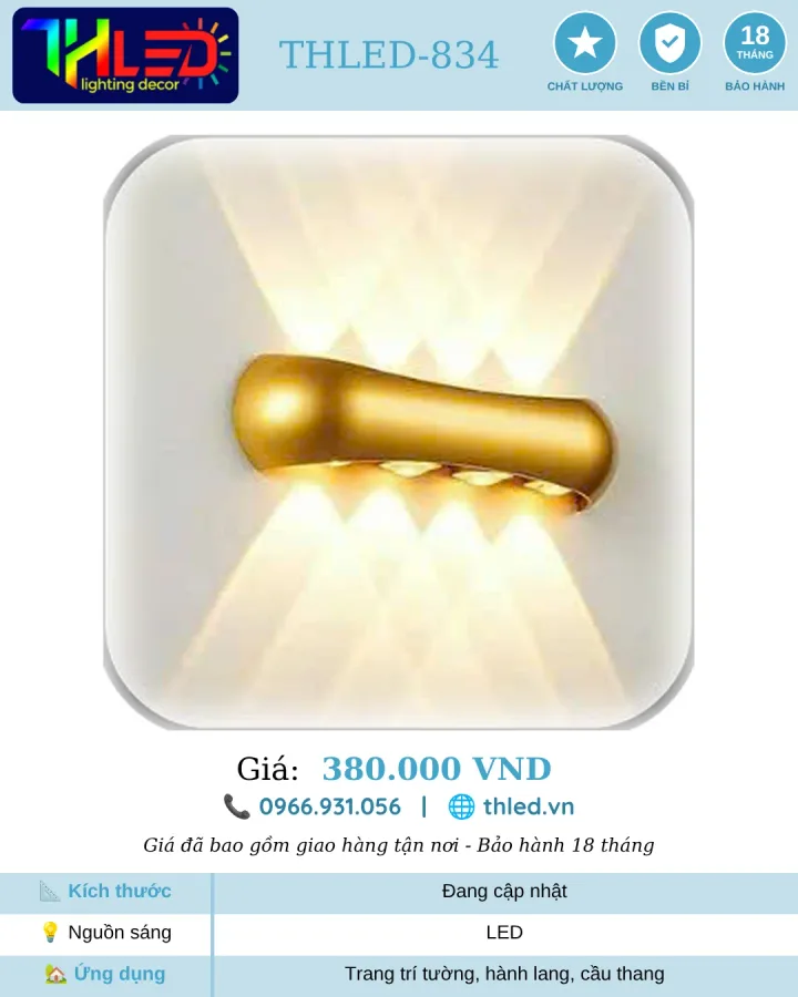 Đèn vách THLED-834