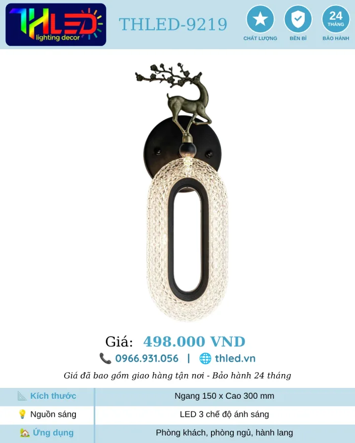 Đèn vách THLED-9219